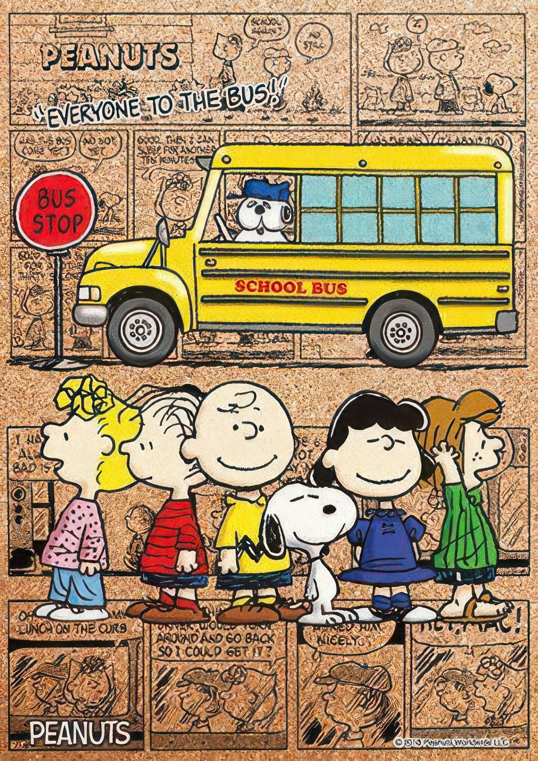 beverly-88-035-peanuts-everyone-to-the-bus-88-pieces-jigsaw-puzzle