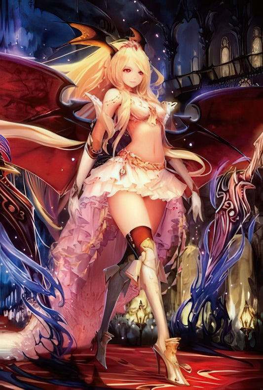 Beverly 91-122　Rage of Bahamut • Princess Kuon, Royal Queen Vampire　1000 Pieces Jigsaw Puzzle