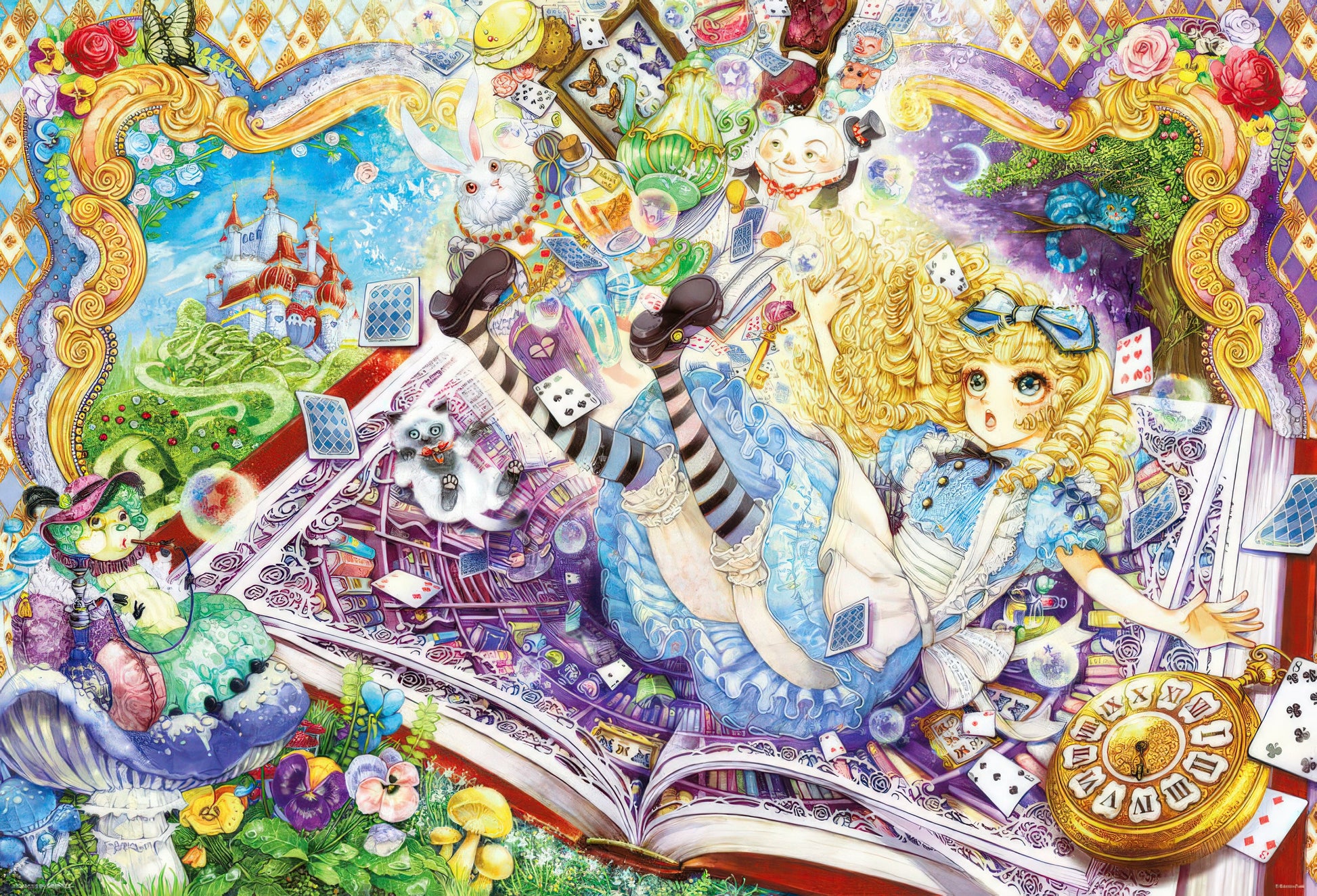 beverly-91-132-illustration-alice-to-the-wonderland-1000-pieces-jigsaw-puzzle