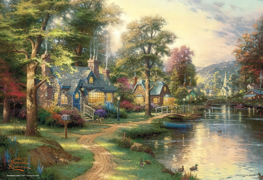 Beverly 93-096　Illustration • Hometown Lake　300 Pieces Jigsaw Puzzle