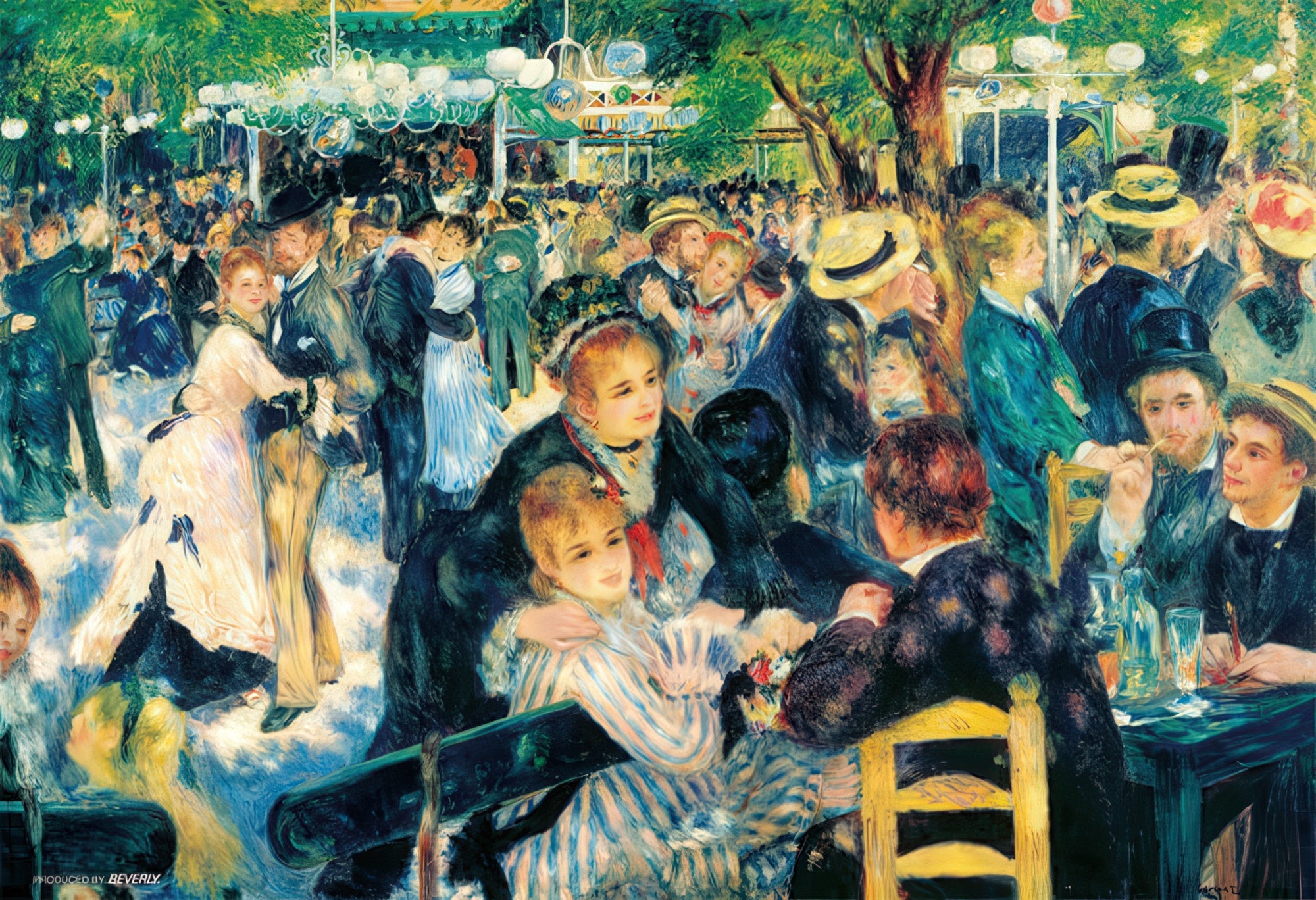 beverly-93-110-bal-du-moulin-de-la-galette-300-pieces-jigsaw-puzzle