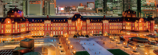 Beverly 93-145　Scenery • Tokyo Marunouchi Station Night View　352 Pieces Jigsaw Puzzle