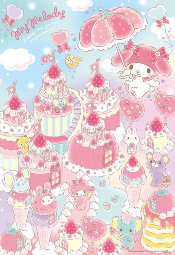 beverly-93-153-my-melody's-strawberry-world-300-pieces-jigsaw-puzzle