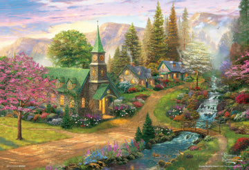 beverly-93-161-a-shining-spring-and-a-riverside-chapel-300-pieces-jigsaw-puzzle