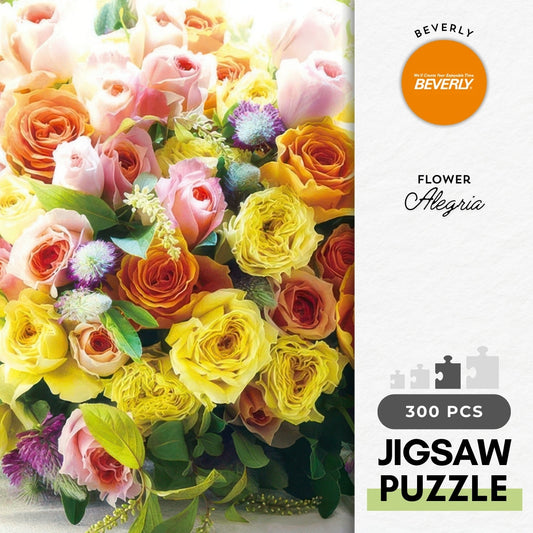 Beverly 93-170　Flower • Alegria　300 Pieces Jigsaw Puzzle