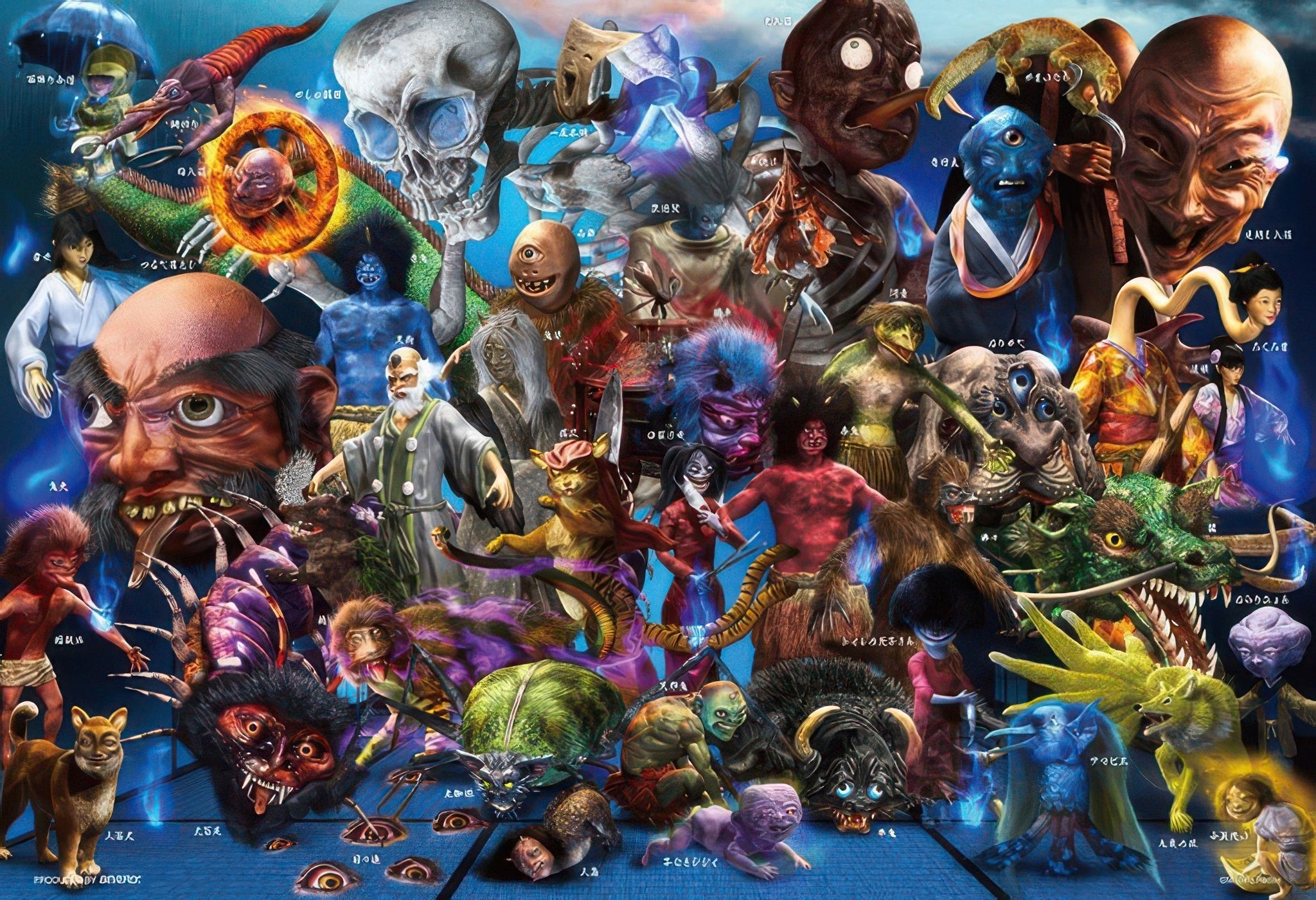 beverly-93-171-one-hundred-demons-at-night-300-pieces-jigsaw-puzzle