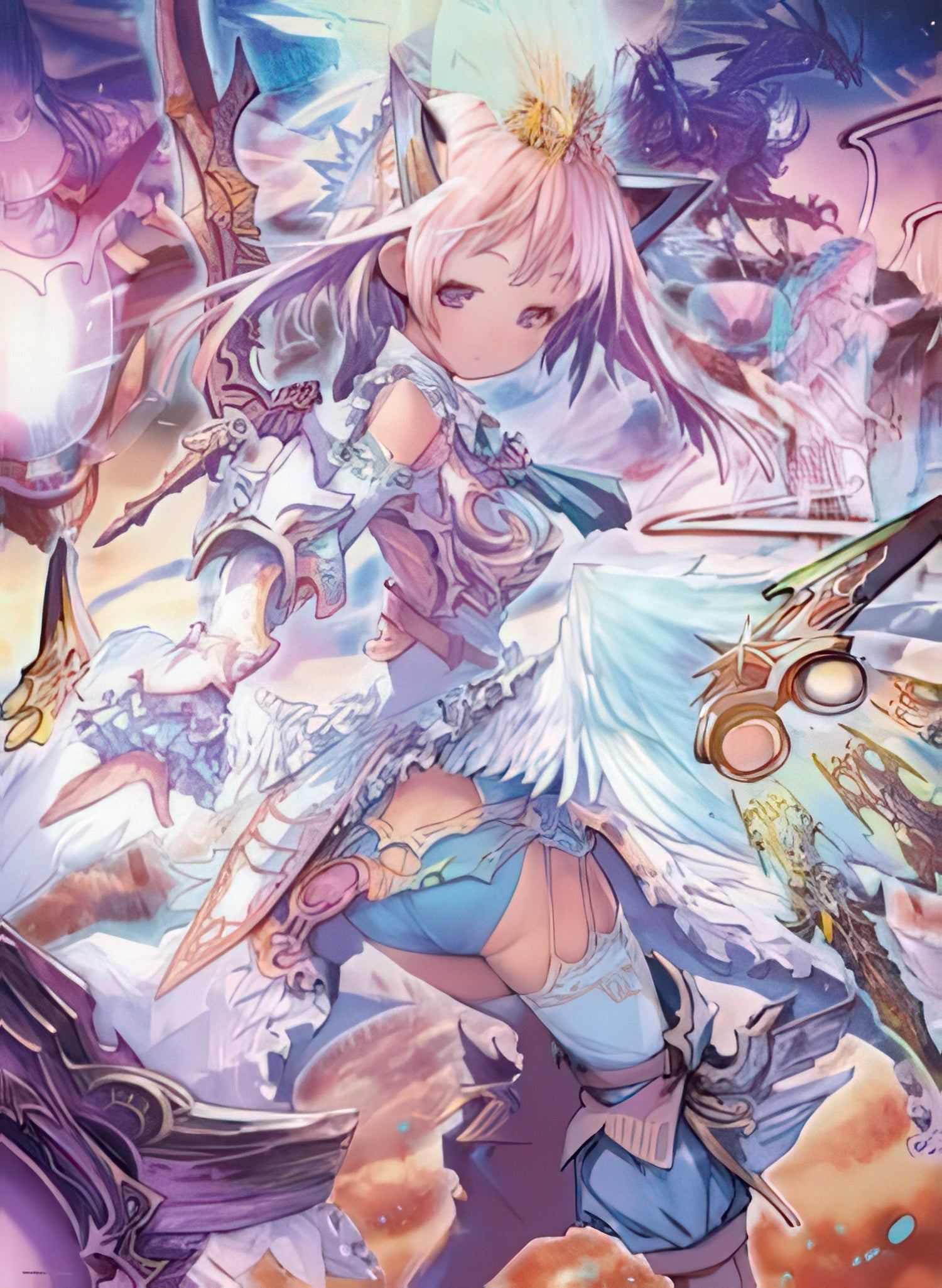 beverly-95-061-rage-of-bahamut-piercing-light-sahaquiel-500-pieces-jigsaw-puzzle