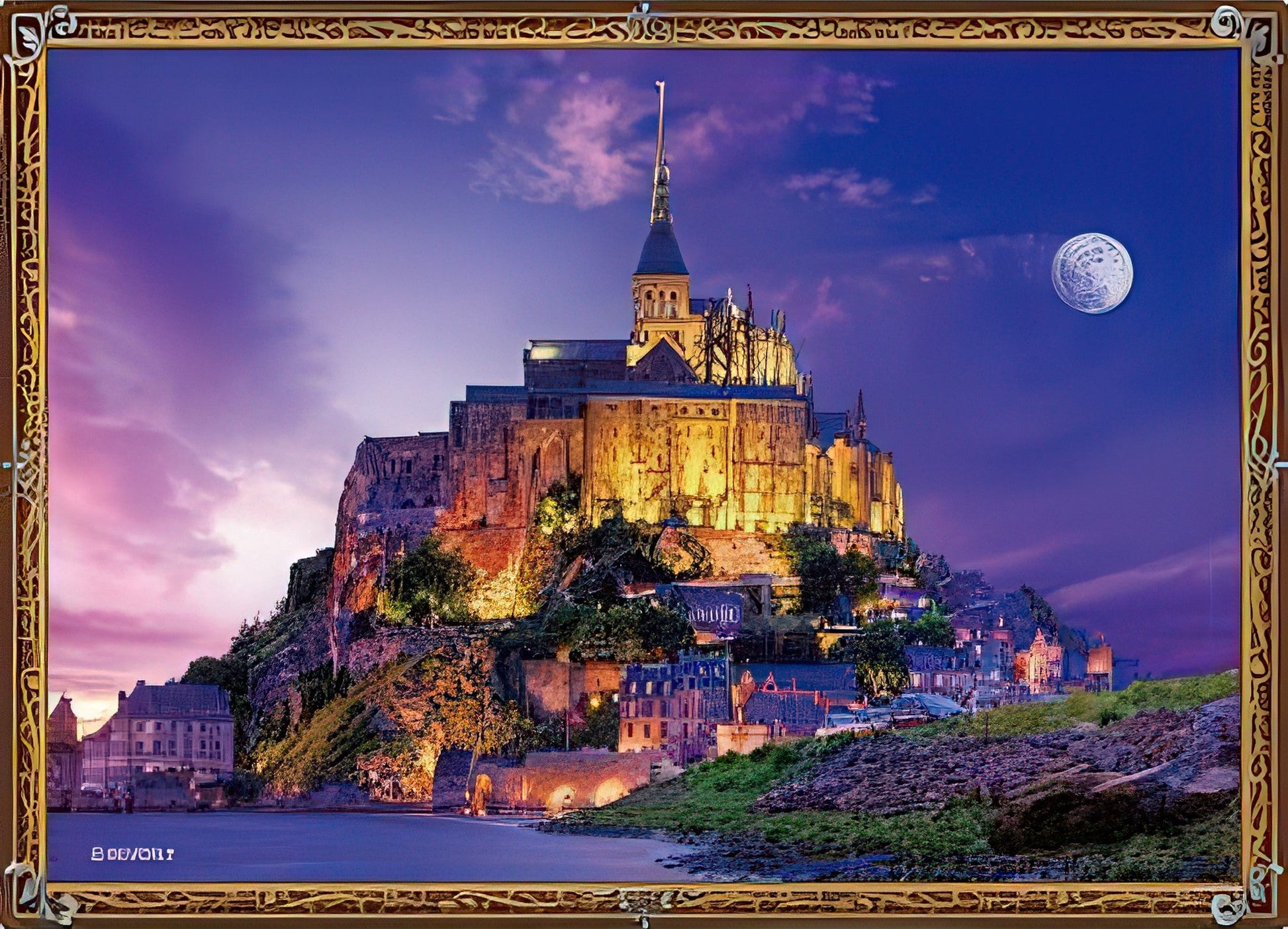 beverly-cjp-006-mont-saint-michel-165-pieces-jigsaw-puzzle