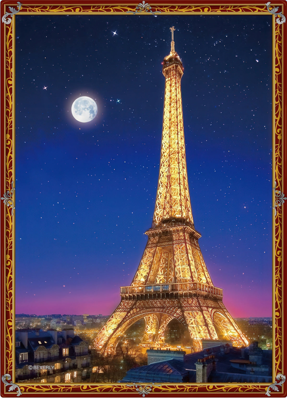 beverly-cjp-008-shining-eiffel-tower-165-pieces-jigsaw-puzzle