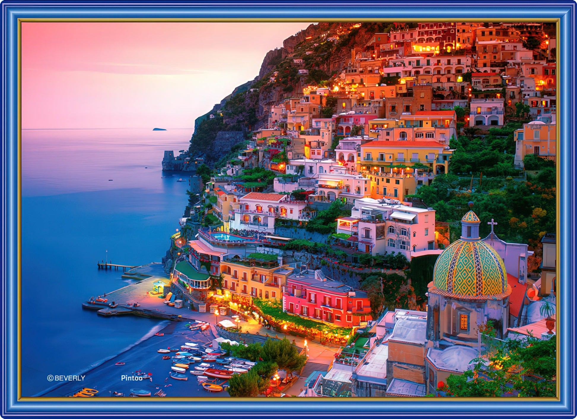 beverly-cjp-018-scenery-sunset-in-amalfi-165-pieces-crystal-jigsaw-puzzle