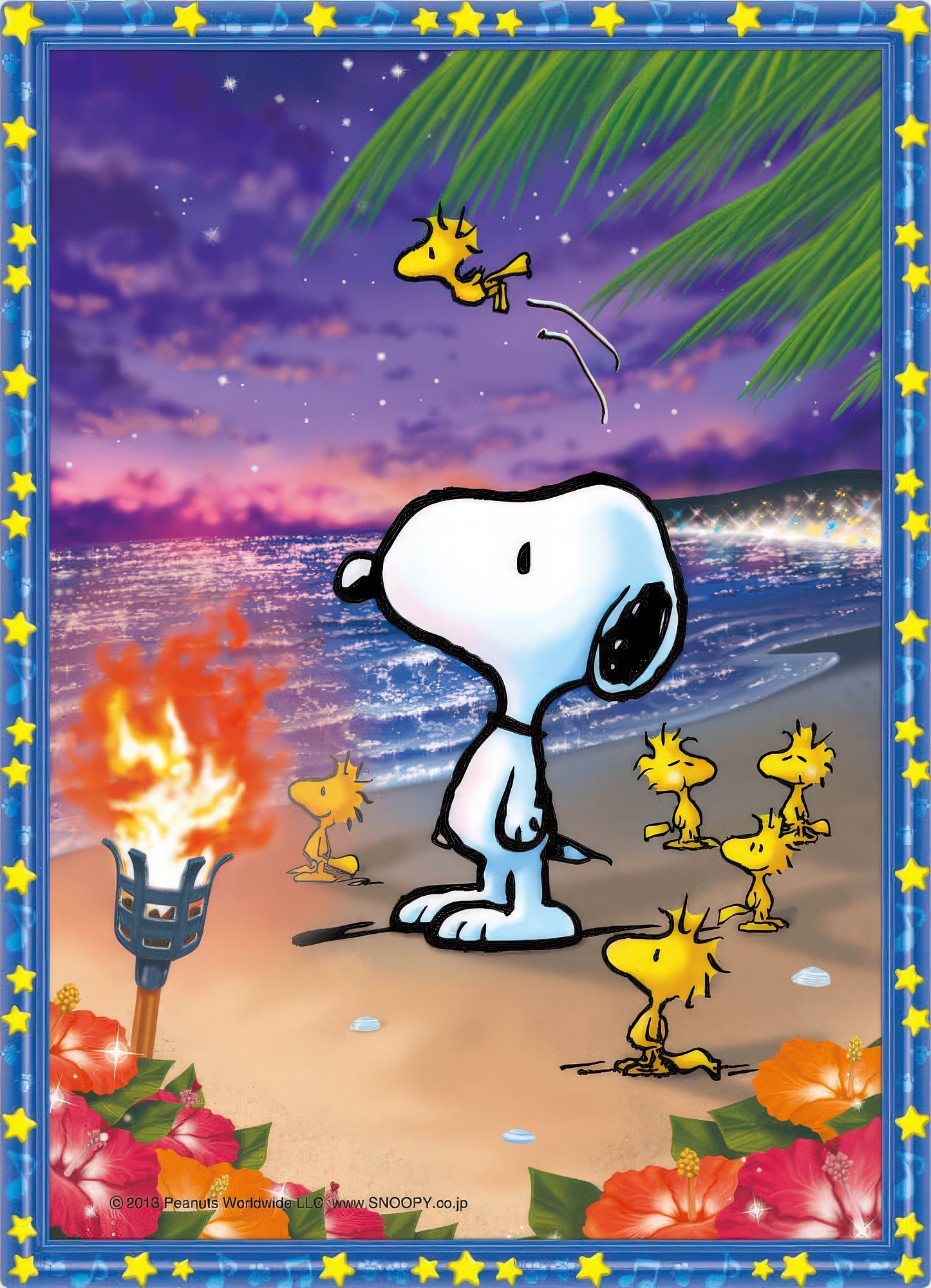 beverly-cjp-020-peanuts-sunset-beach-165-pieces-crystal-jigsaw-puzzle