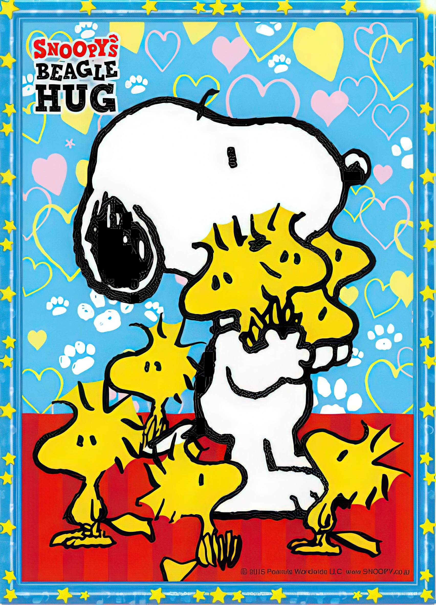 beverly-cjp-033-snoopy's-beagle-hug-165-pieces-jigsaw-puzzle