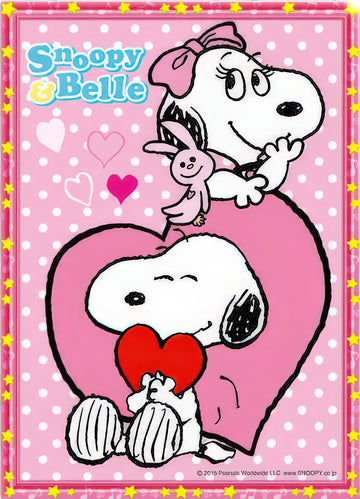 beverly-cjp-034-snoopy-&-belle-165-pieces-jigsaw-puzzle