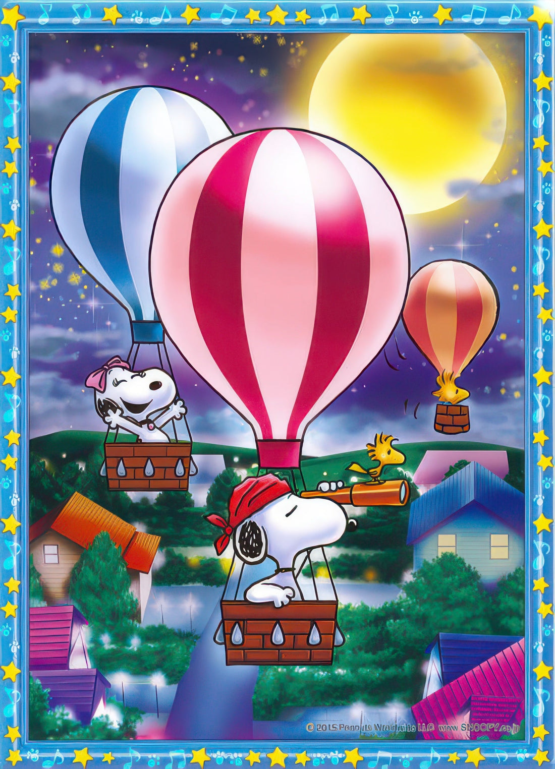 beverly-cjp-035-snoopy's-starry-sky-adventure-165-pieces-jigsaw-puzzle