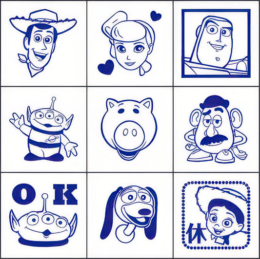 Beverly CK9-046　Stamp / Toy Story 4　Misc Goods