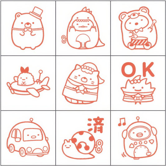 Beverly CK9-057　Sumikko Gurashi • Stamp / Mysterious Things at Tsugihagi Factory　Misc Goods