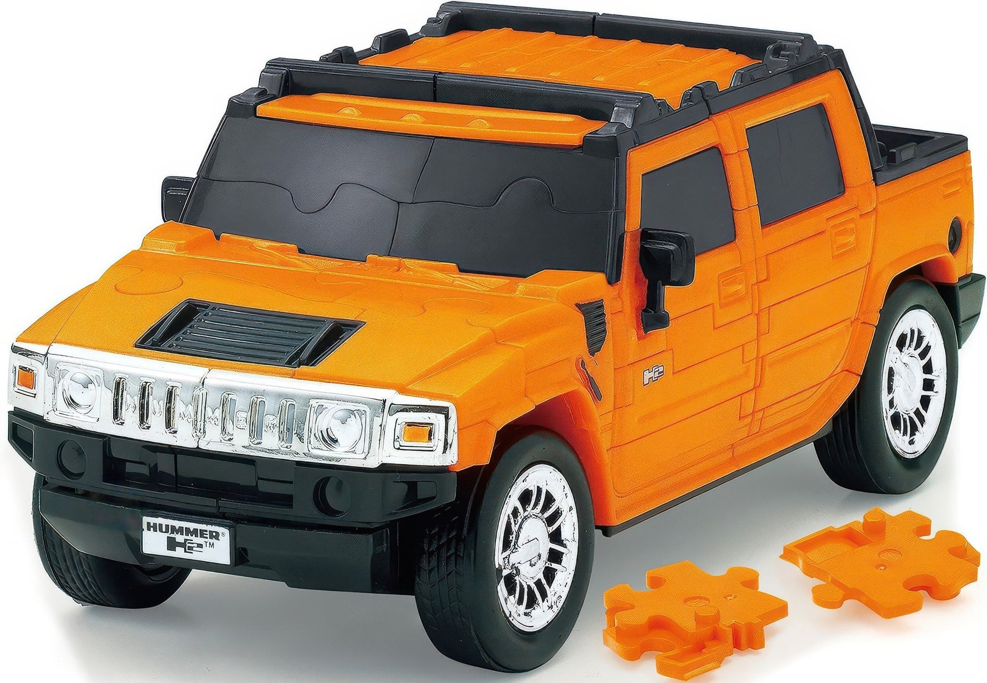 beverly-cp3-008-car-orange-hummer-h2-70-pieces-plastic-3d-puzzle