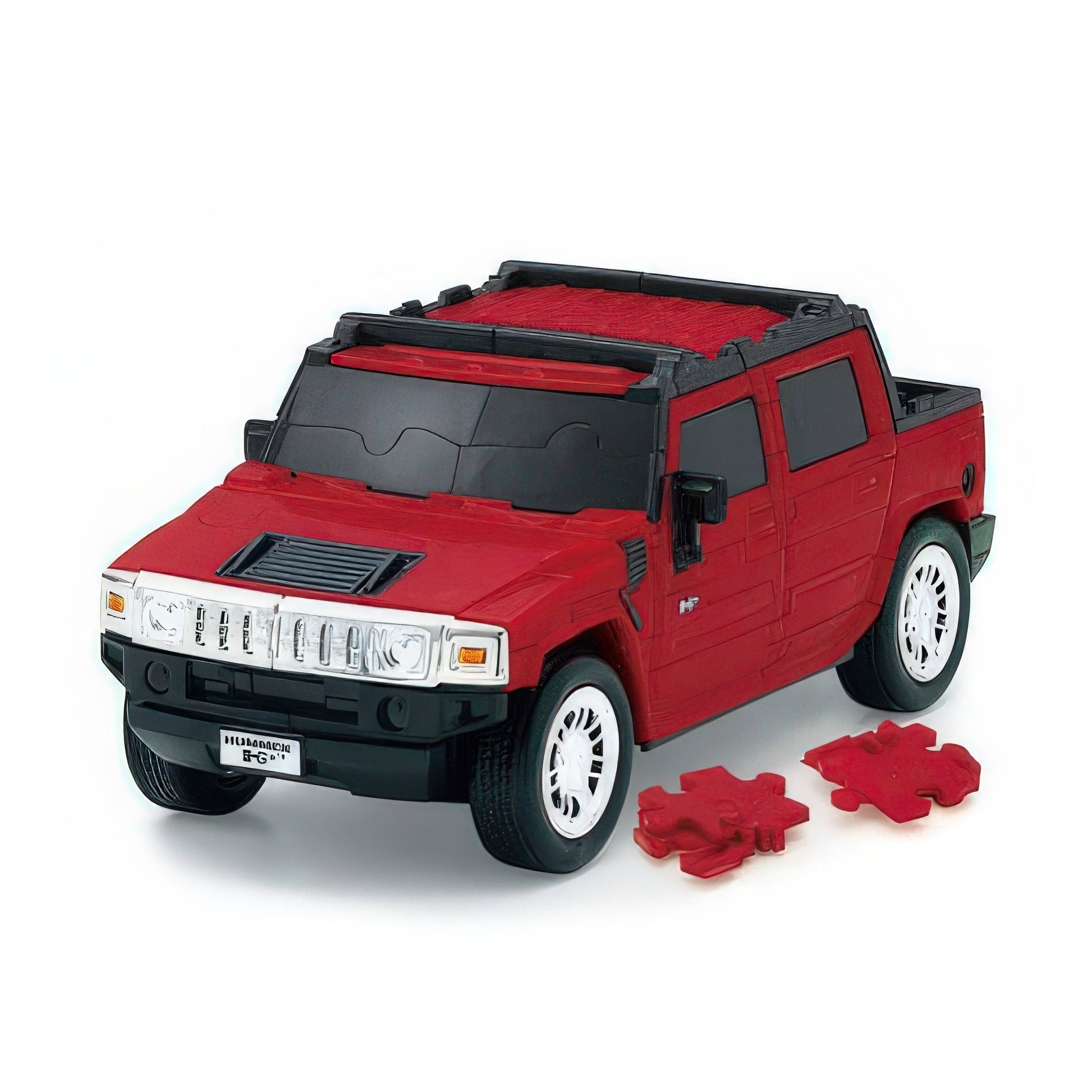 beverly-cp3-009-car-red-hummer-h2-70-pieces-plastic-3d-puzzle