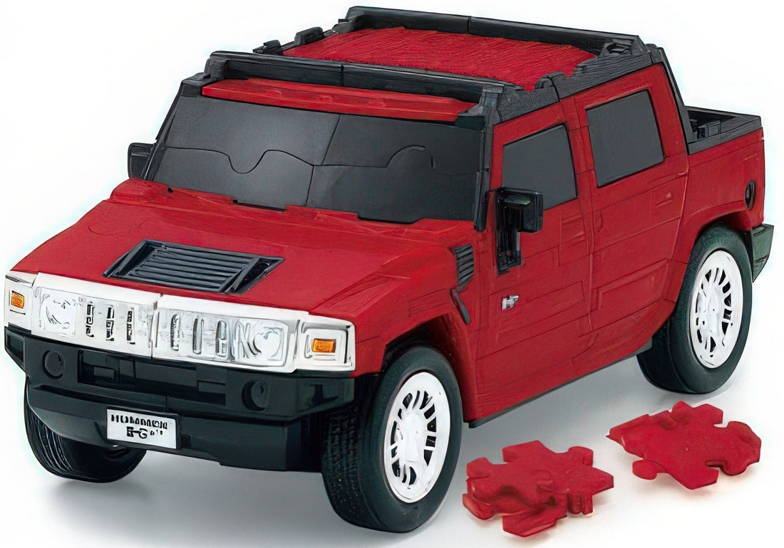 beverly-cp3-009-car-red-hummer-h2-70-pieces-plastic-3d-puzzle