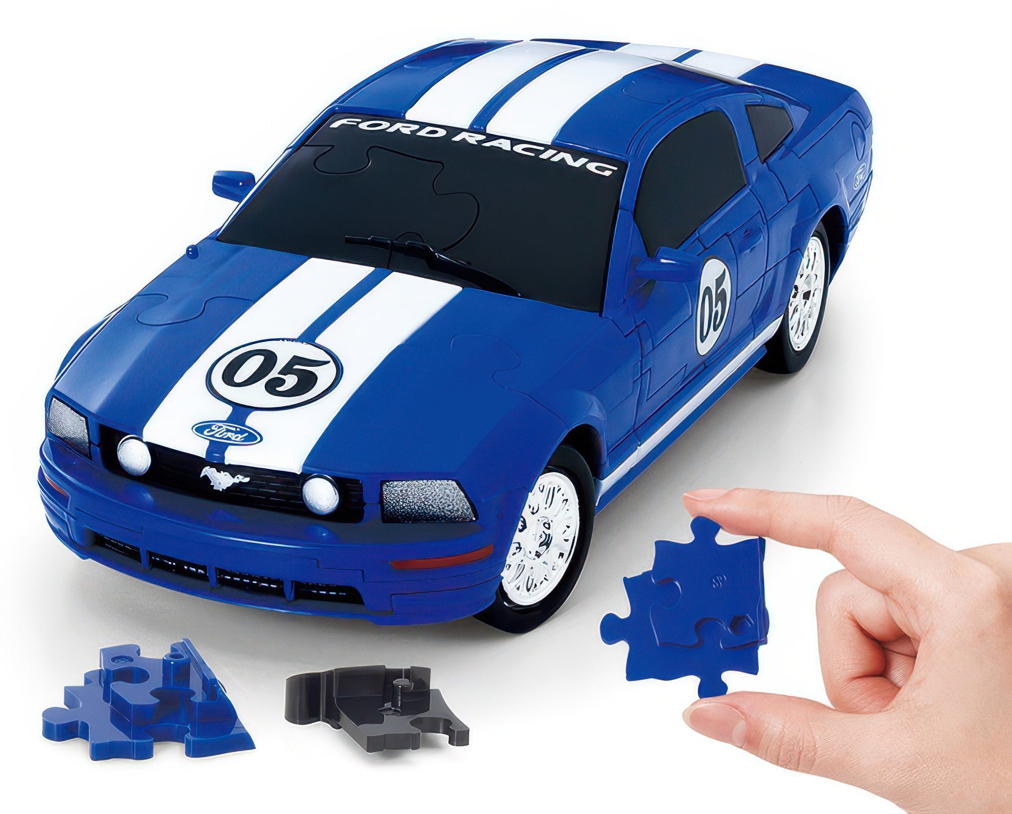 beverly-cp3-011-car-mustang-fr500c-66-pieces-plastic-3d-puzzle