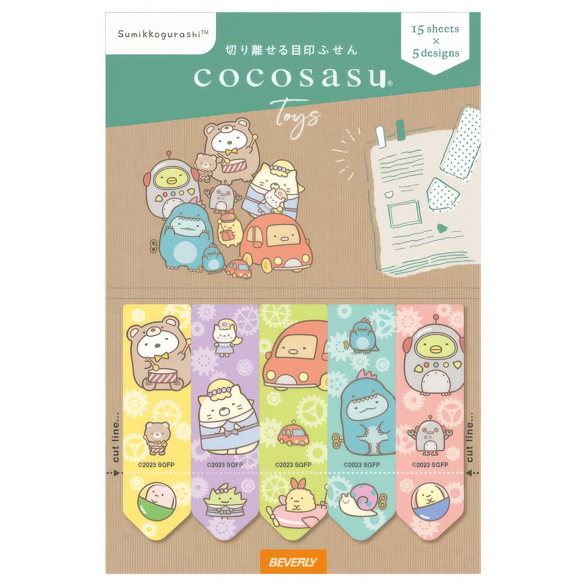 beverly-cs-191-sumikko-gurashi-page-marker-mysterious-toys-at-tsugihagi-factory-misc-goods