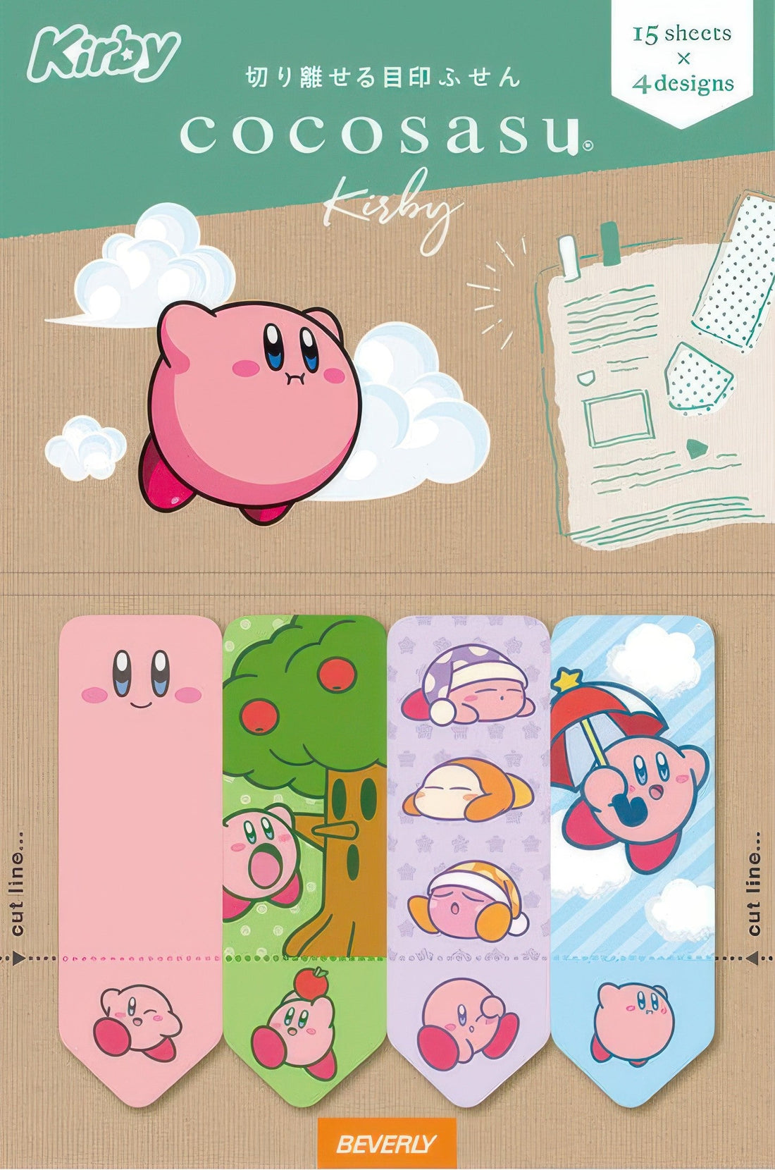 beverly-cs-195-page-marker-kirby-adventure-misc-goods