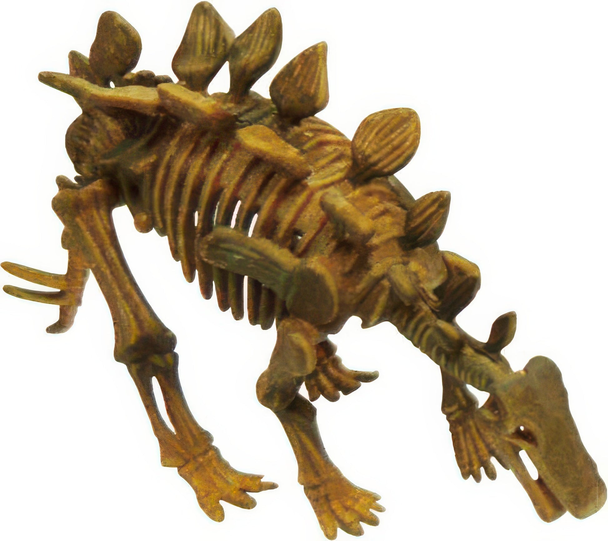 beverly-dn-002-dinosaur-mini-stegosaurus-10-pieces-plastic-3d-puzzle