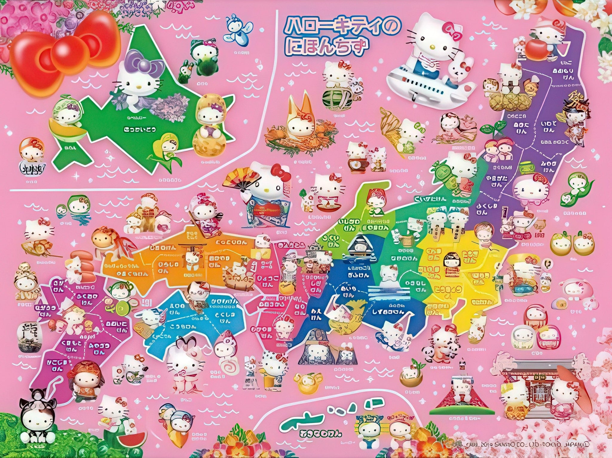 beverly-eva-012-hello-kitty's-map-of-japan-38-pieces-foam-puzzle