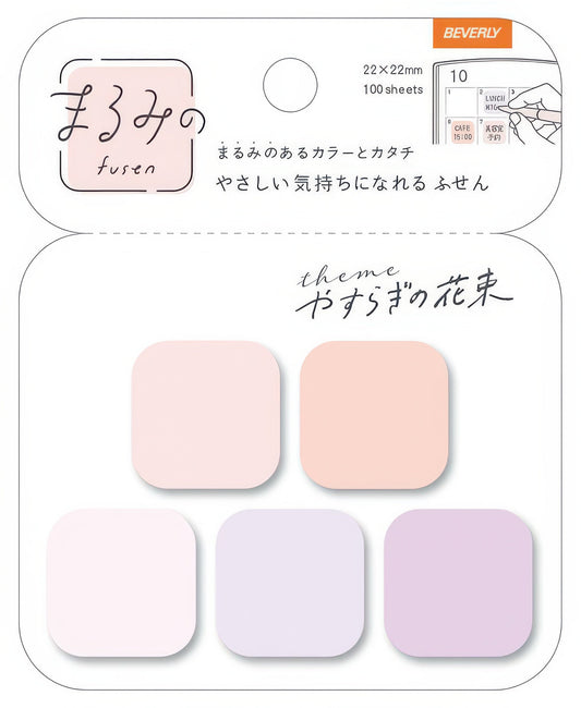 Beverly FS-098　Sticky Note Square / Bouquet of Peace (S)　Misc Goods