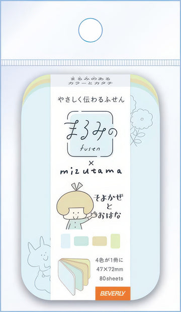 beverly-fs-103-mizutama-sticky-note-square-breezy-morning-m-misc-goods