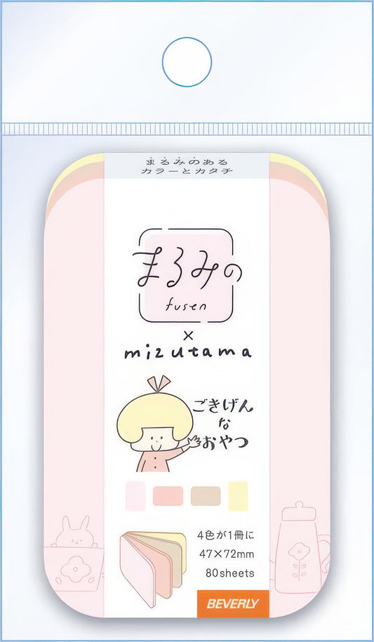 Beverly FS-104　Mizutama • Sticky Note Square / Happy Snack (M)　Misc Goods