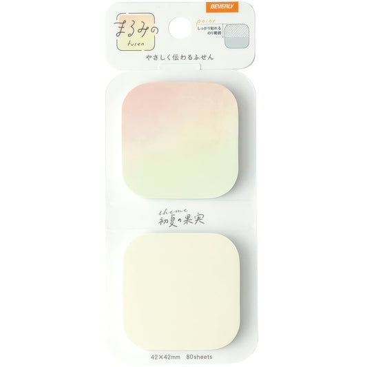 Beverly FS-120　Sticky Note Square / Early Summer Fruits (S)　Misc Goods