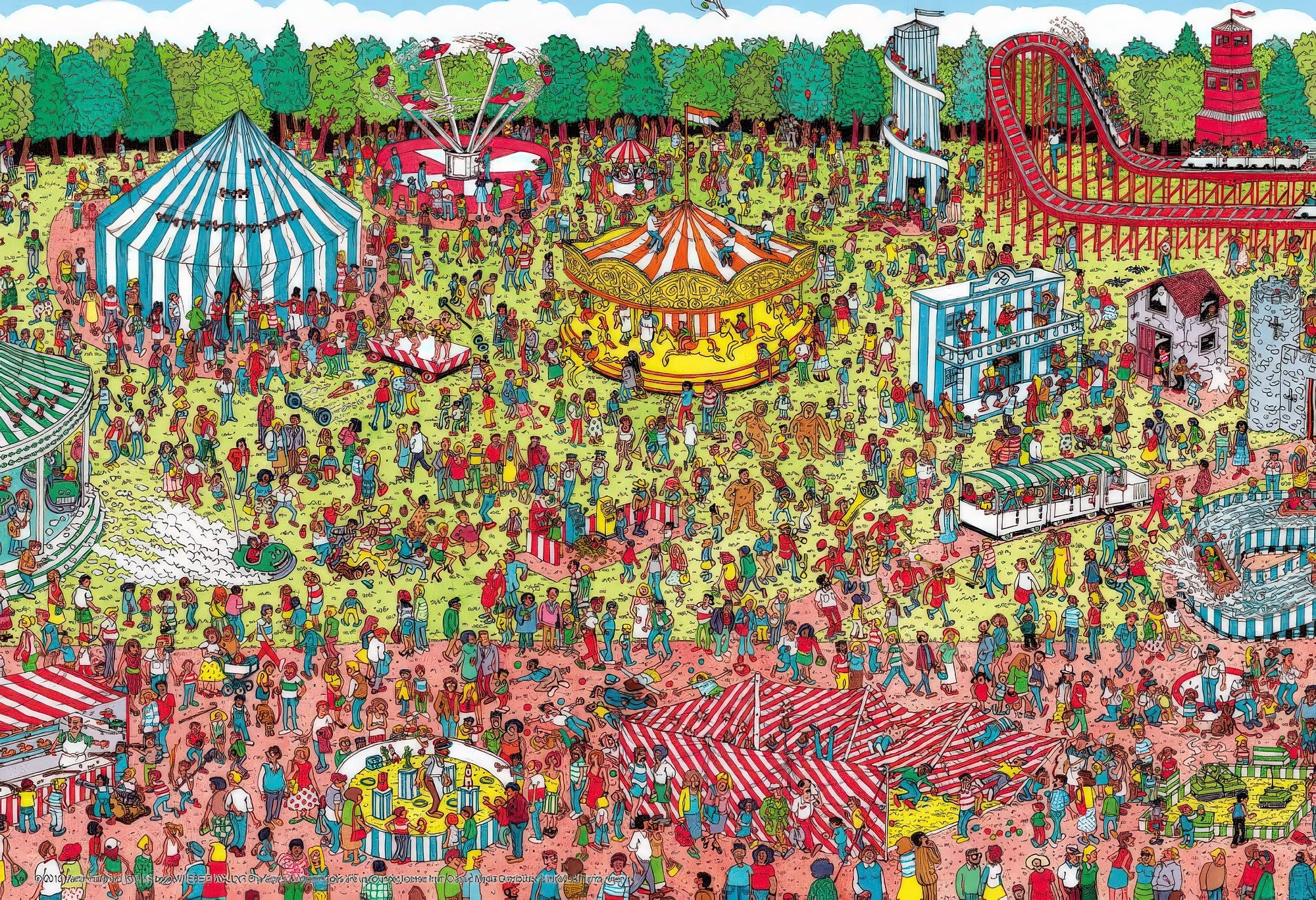 beverly-l74-123-where's-wally?-holiday-amusement-park-150-pieces-jigsaw-puzzle