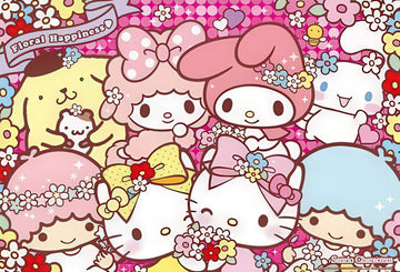 beverly-l74-124-sanrio-characters-floral-happiness-150-pieces-jigsaw-puzzle