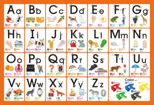 Beverly L74-166　Kids • Let's Learn Alphabets!　150 Pieces Jigsaw Puzzle