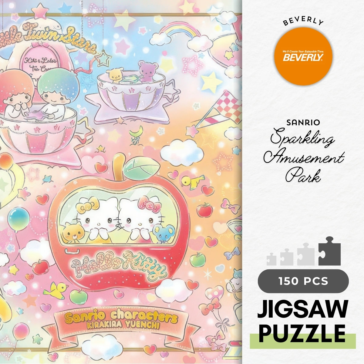 beverly-l74-187-sanrio-sparkling-amusement-park-150-pieces-jigsaw-puzzle