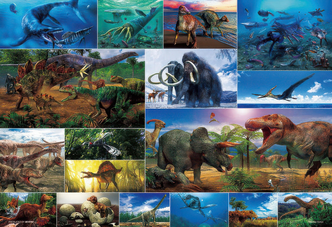 beverly-l74-193-dinosaur-paleozoic-appearance-150-pieces-jigsaw-puzzle