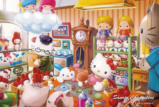 Beverly M108-144　Hello Kitty Toy Shop　108 Pieces Jigsaw Puzzle