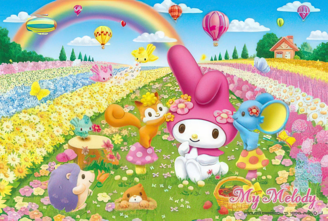 beverly-m108-159-sanrio-stained-glass-musical-108-pieces-jigsaw-puzzle