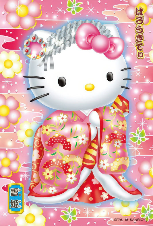 Beverly M108-182　Hello Kitty • Kabuki Snow Princess　108 Pieces Jigsaw Puzzle