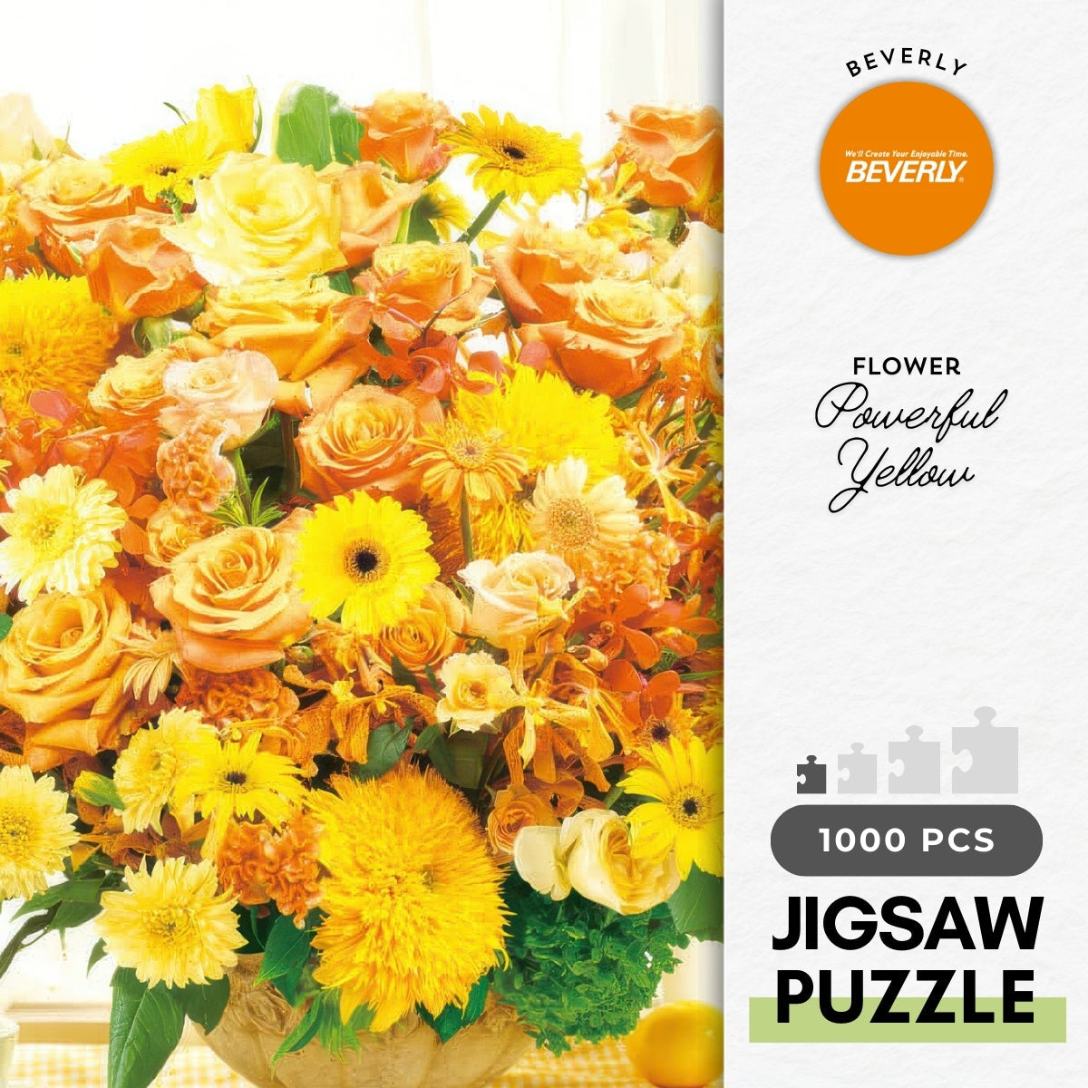 beverly-m61-701-flower-powerful-yellow-1000-pieces-jigsaw-puzzle