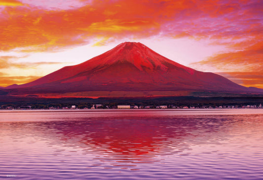 Beverly M71-856　Scenery • Sacred Red Fuji　1000 Pieces Jigsaw Puzzle