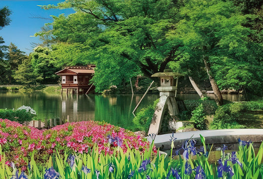 Beverly M71-857　Scenery • Kenroku-en in Spring　1000 Pieces Jigsaw Puzzle