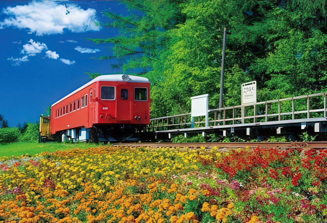 beverly-m71-864-train-blooming-flowers-at-kofuku-station-1000-pieces-jigsaw-puzzle