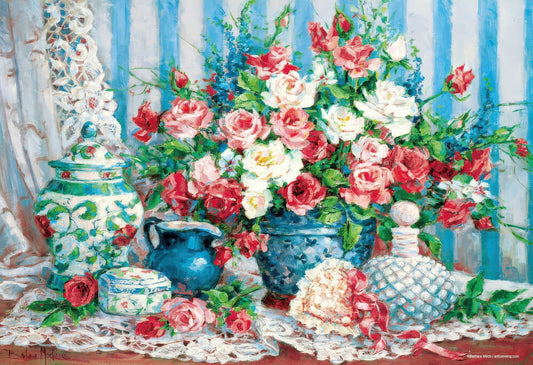 Beverly M81-554　Flower • Roses and Romance　1000 Pieces Jigsaw Puzzle