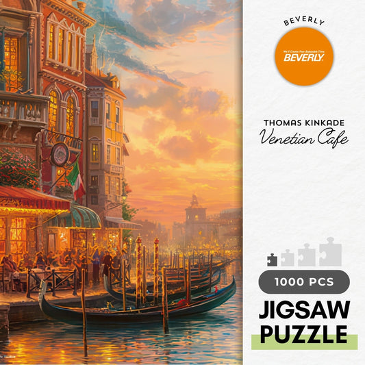 Beverly M81-570　Illustration • Venetian Cafe　1000 Pieces Jigsaw Puzzle