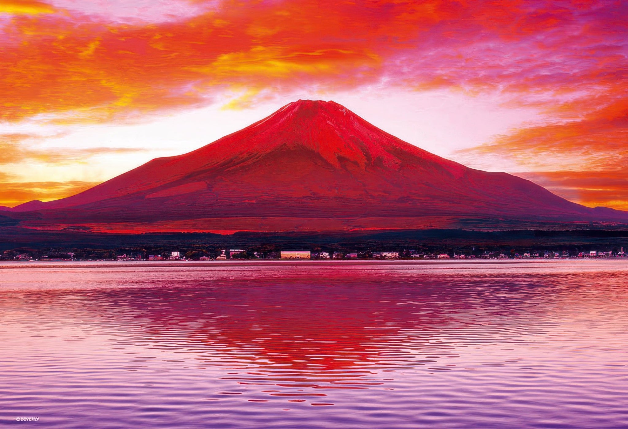 beverly-m81-586-scenery-sacred-red-fuji-1000-pieces-jigsaw-puzzle