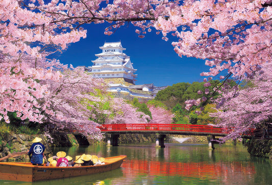 Beverly M81-587　Scenery • Cherry Blossoms at Himeji Castle　1000 Pieces Jigsaw Puzzle