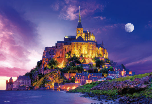 Beverly M81-599　Scenery • Twilight Mont Saint-Michel　1000 Pieces Jigsaw Puzzle