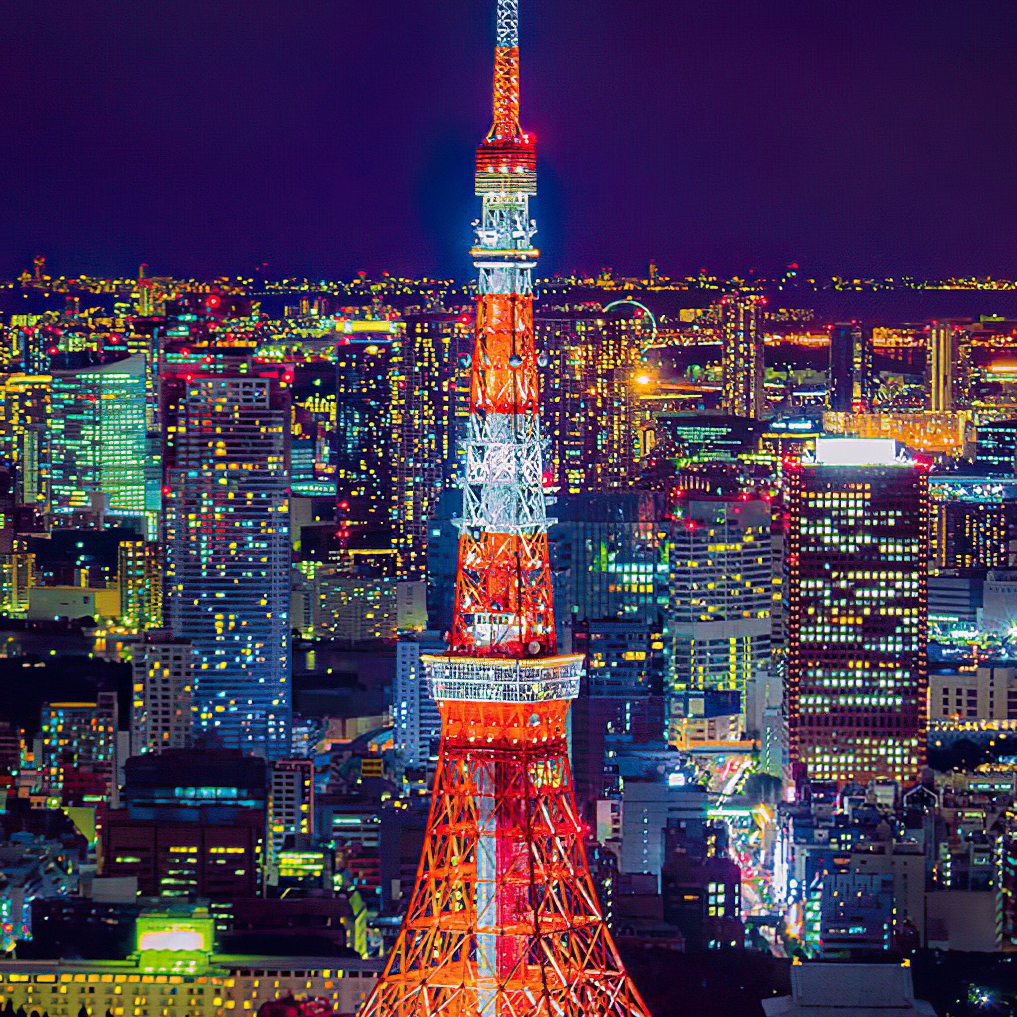 Beverly • Scenery • Tokyo Tower　1000 PCS　Jigsaw Puzzle